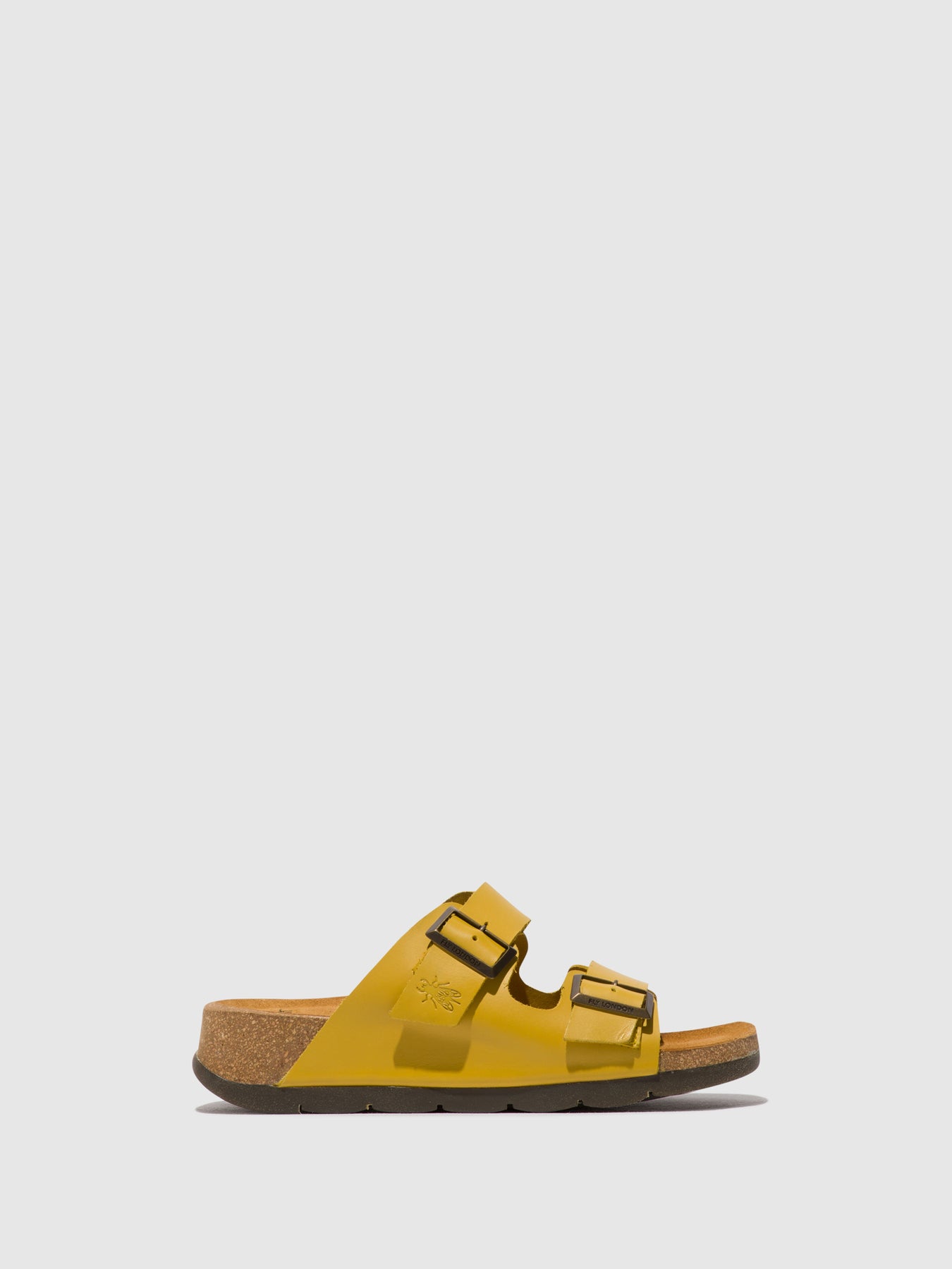 Fly London Buckle Sandals Women's Sandals Mustard | 149857LIS