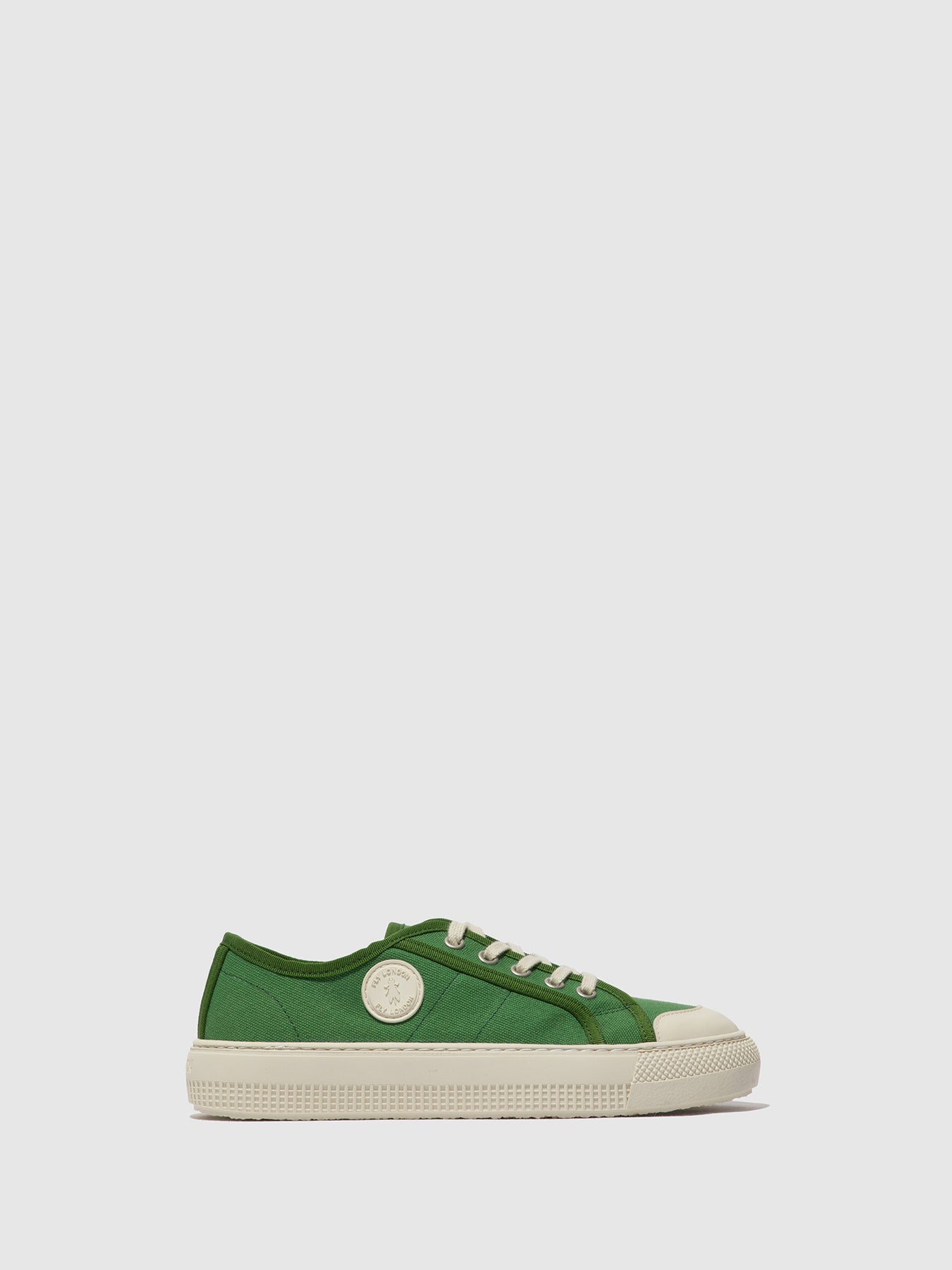 Fly London Lace-up Men's Sneakers Green | 132408QLB