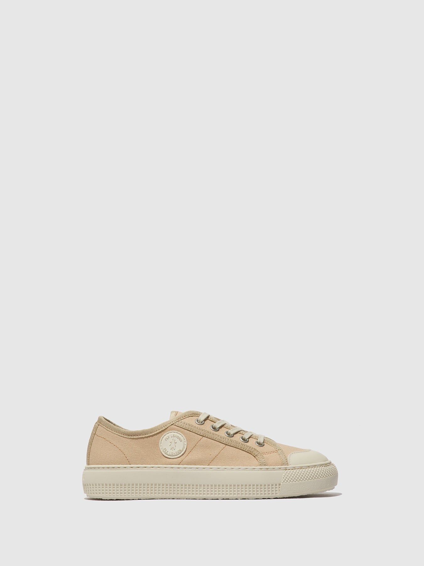 Fly London Lace-up Women's Sneakers Beige | 859247ZHO