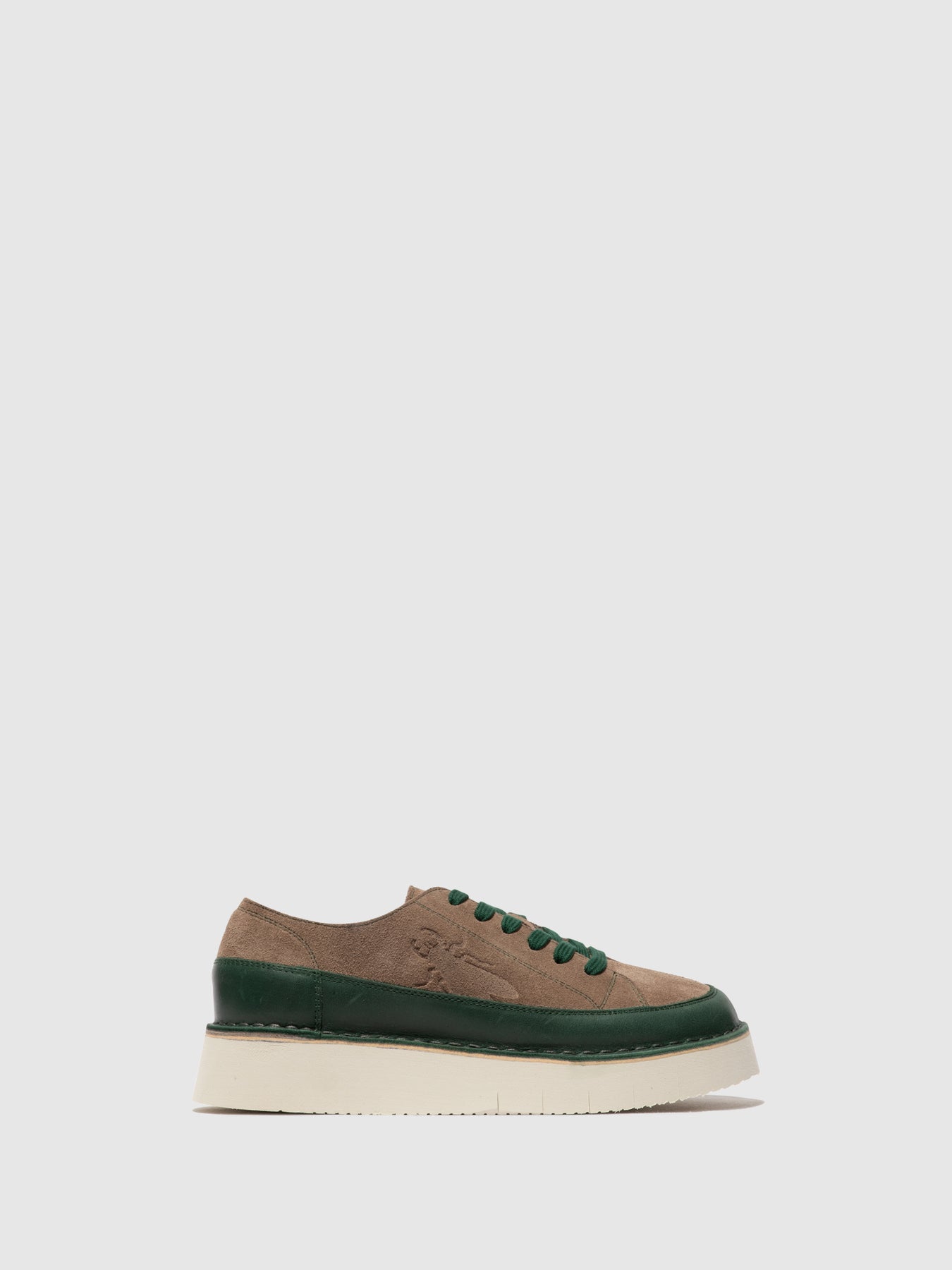 Fly London Lace-up Women's Sneakers Petrol/Stone | 978325NVU