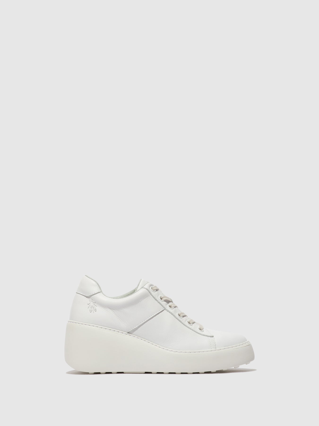 Fly London Lace-up Women's Sneakers White | 285697RUT