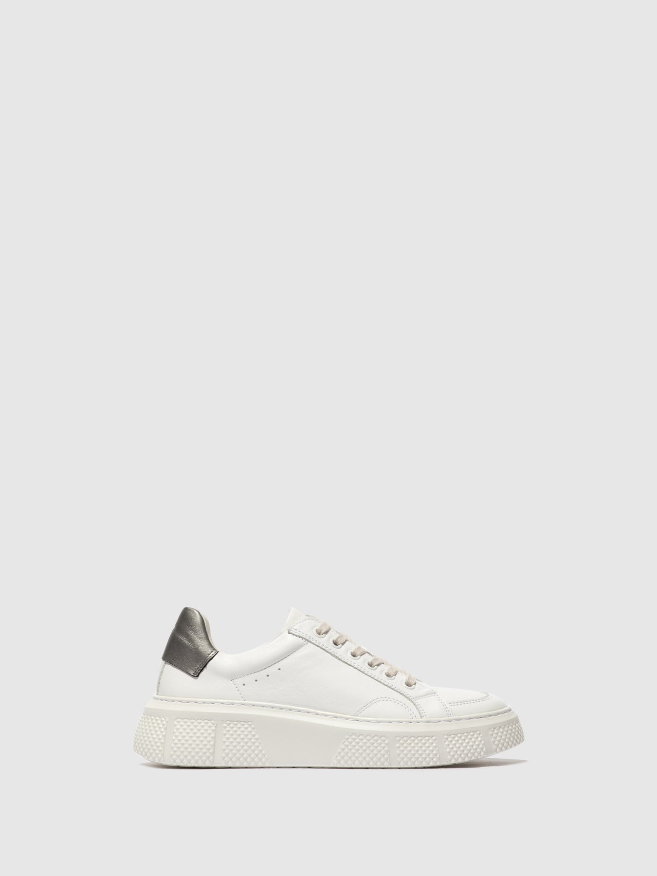 Fly London Lace-up Women's Sneakers White | 765802IKN