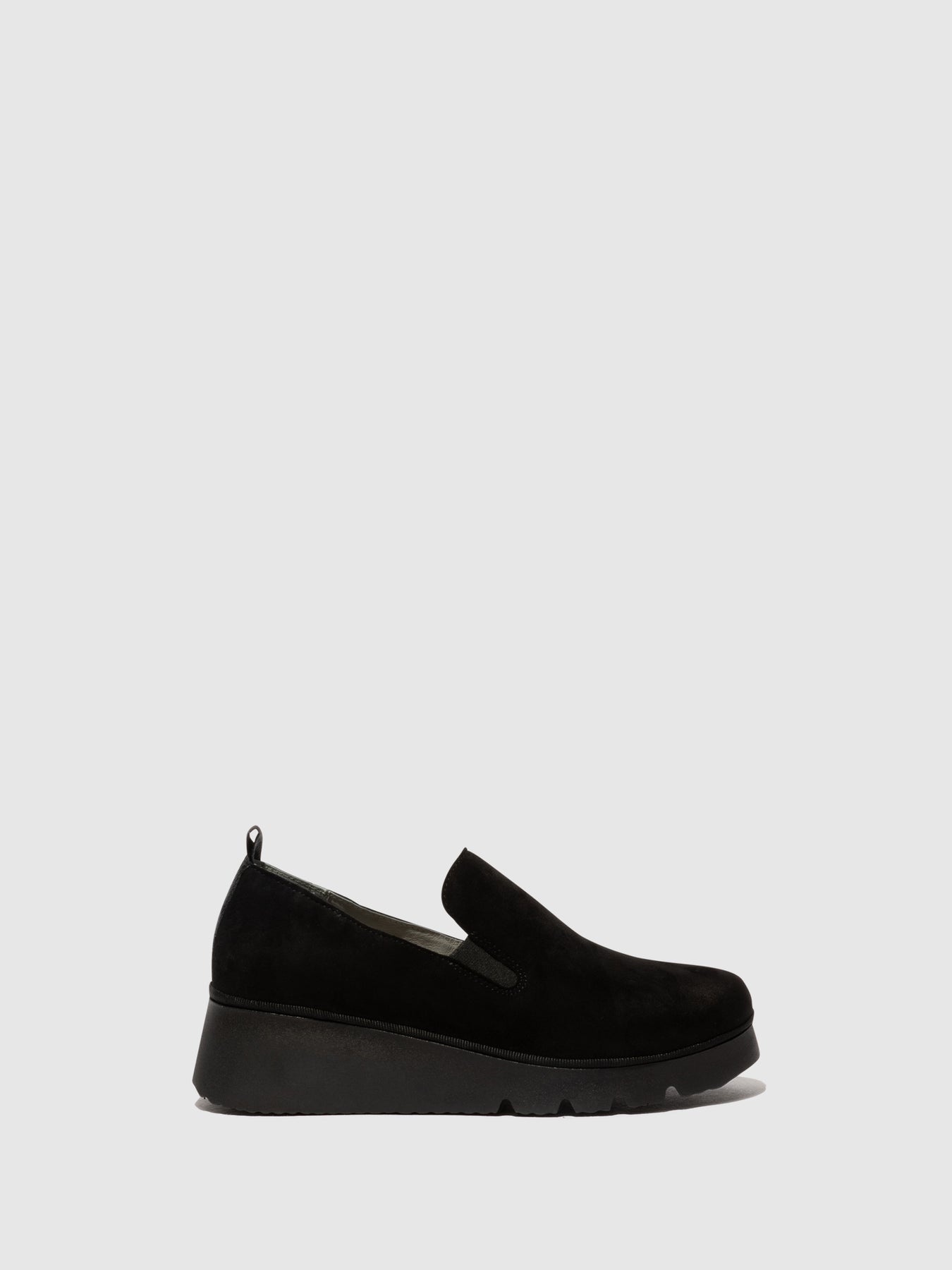 Fly London Slip-on Shoes Women's Slip on Suede Black | 592078JFK