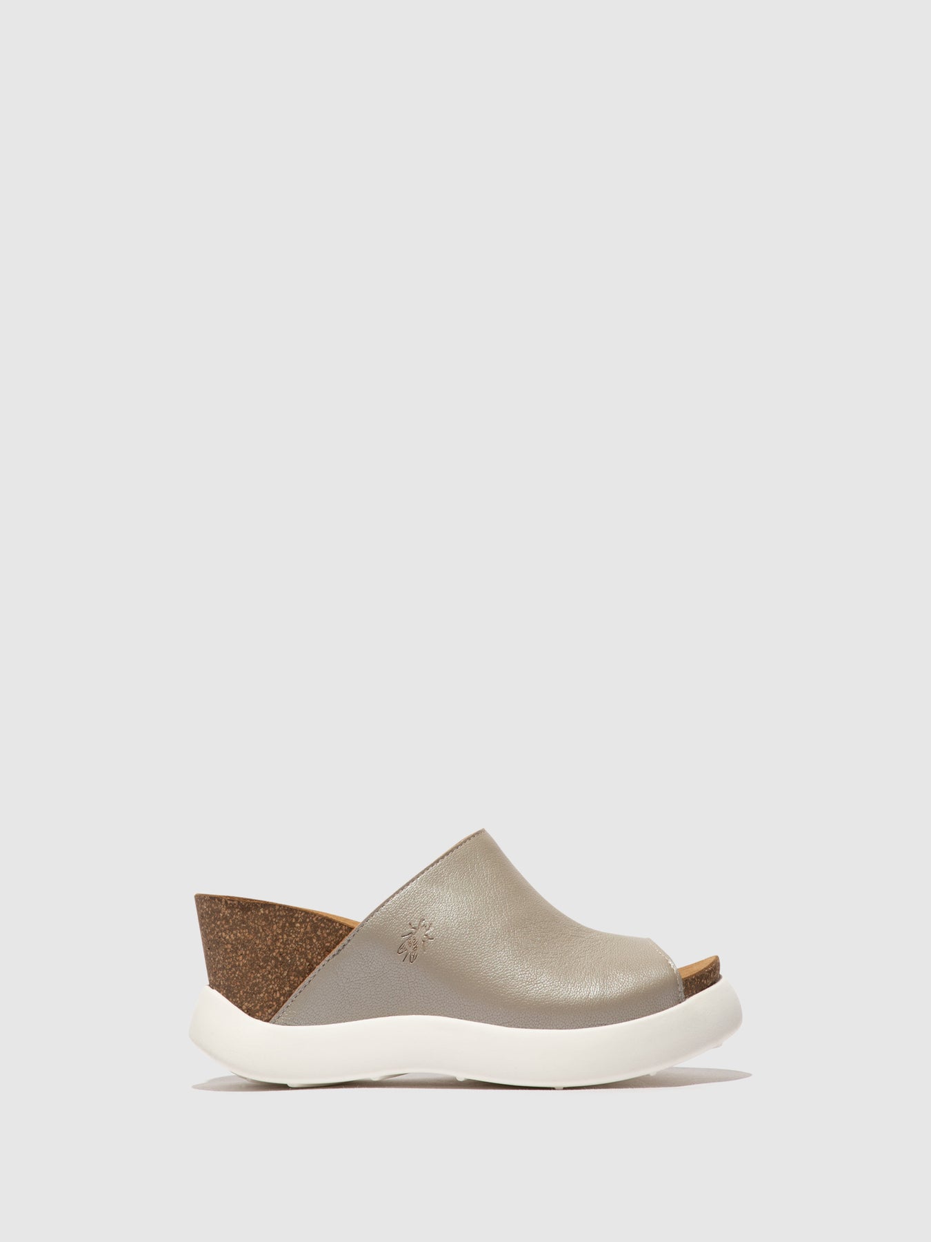 Fly London Slip-on Women's Mules Silver | 680137SNC