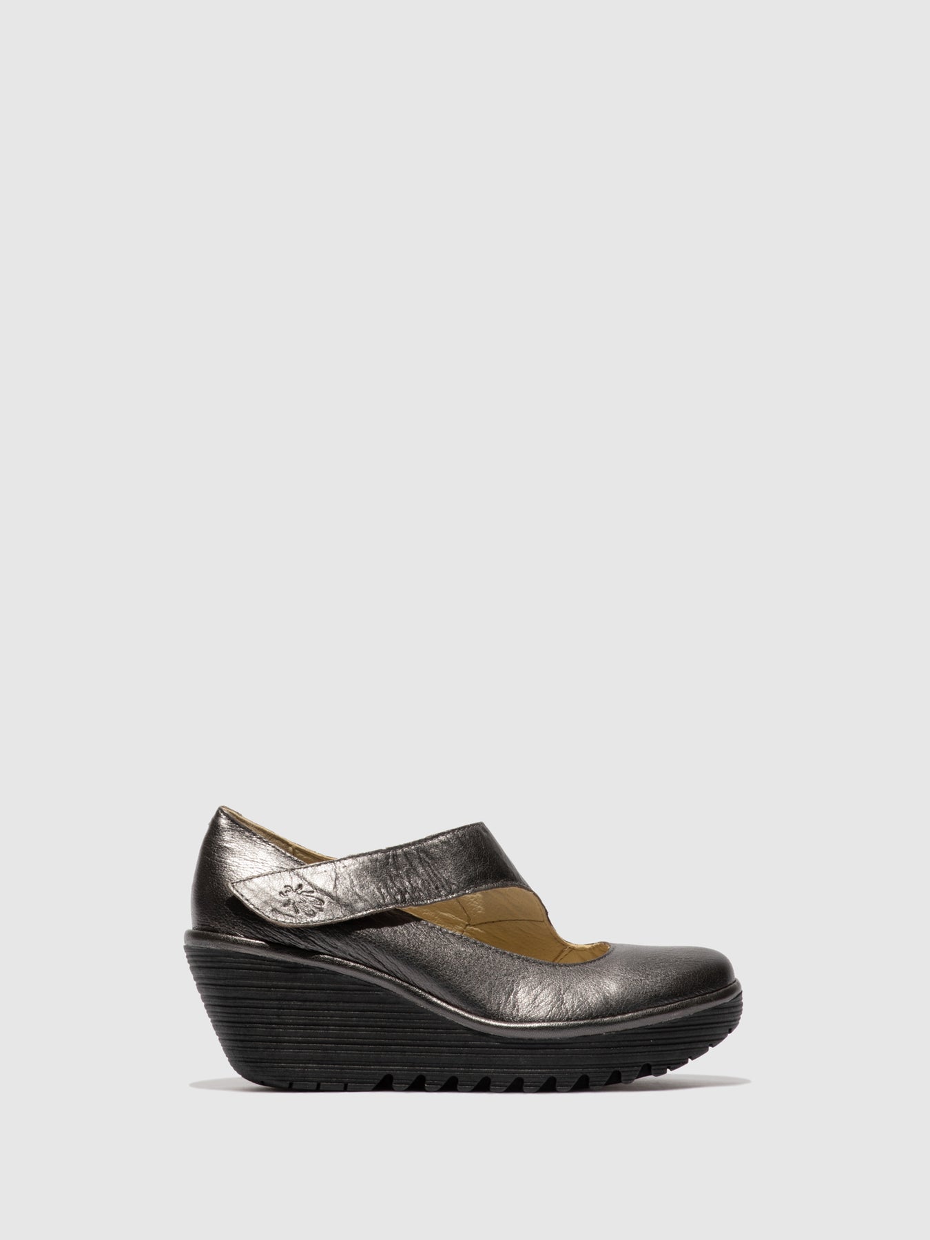 Fly London Wedge Shoes Women's Wedges Graphite | 504321EXP