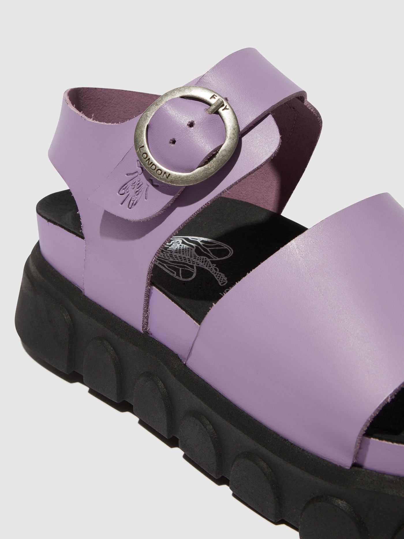 Fly London Ankle Strap Sandals Women's Sandals Violet | 542603UKD