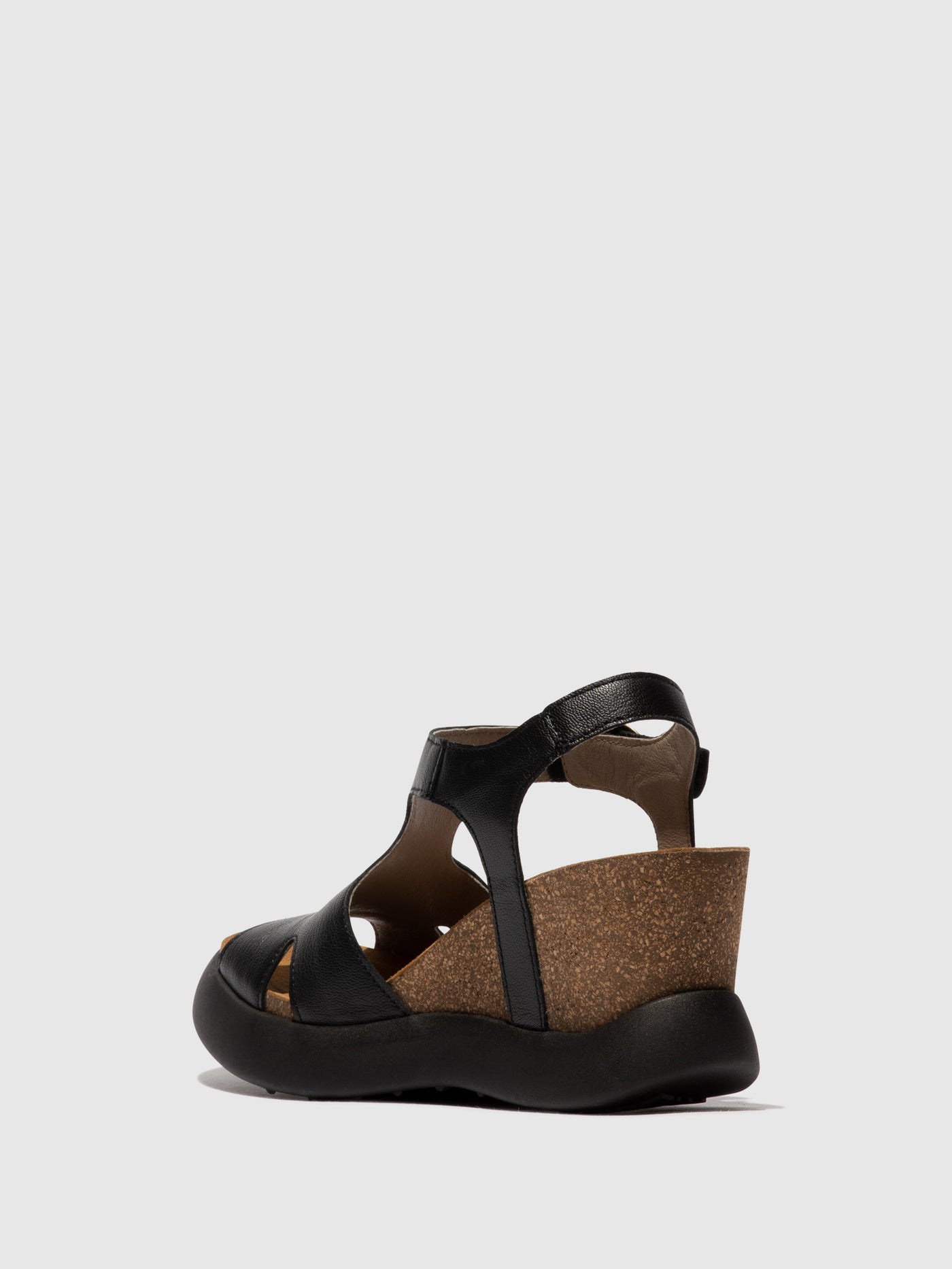 Fly London Buckle Sandals Women's Sandals Black | 562140ULP