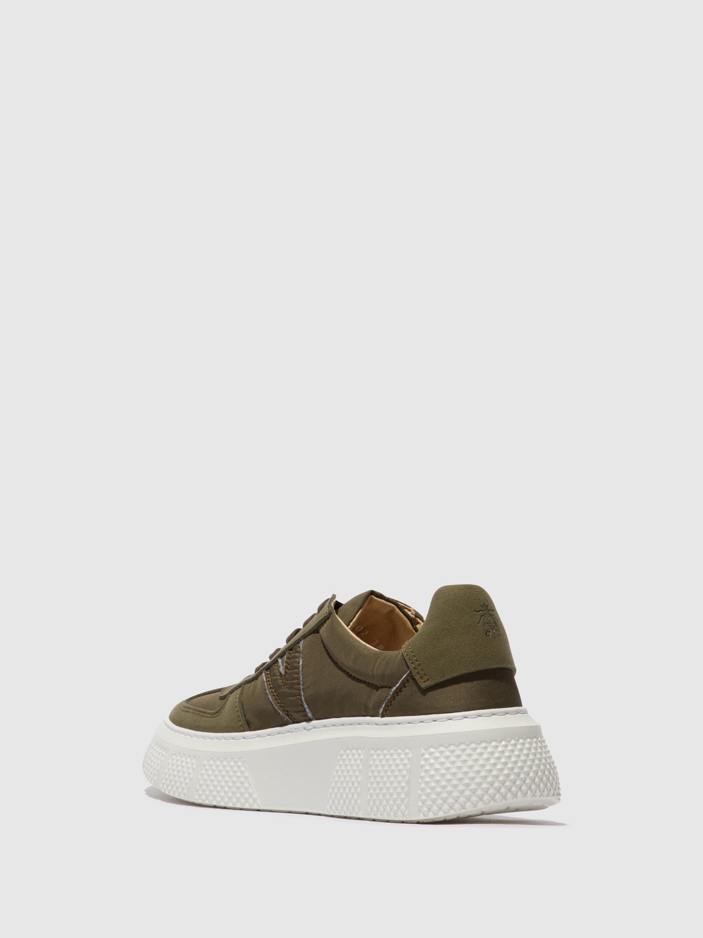 Fly London Lace-up Women's Sneakers Khaki | 697408SBM