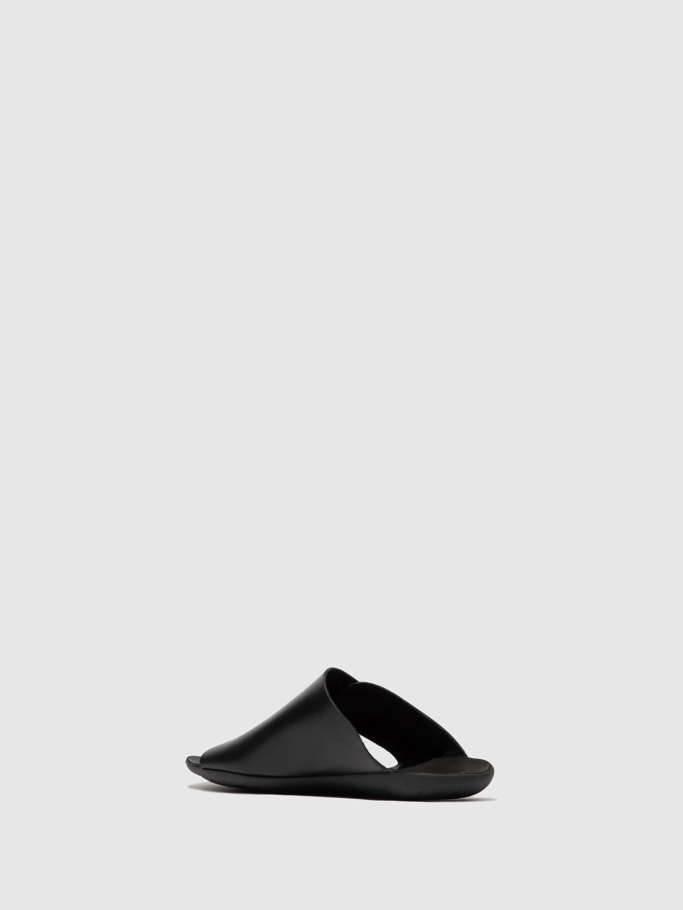 Fly London Open Toe Women's Mules Black | 826197ULQ