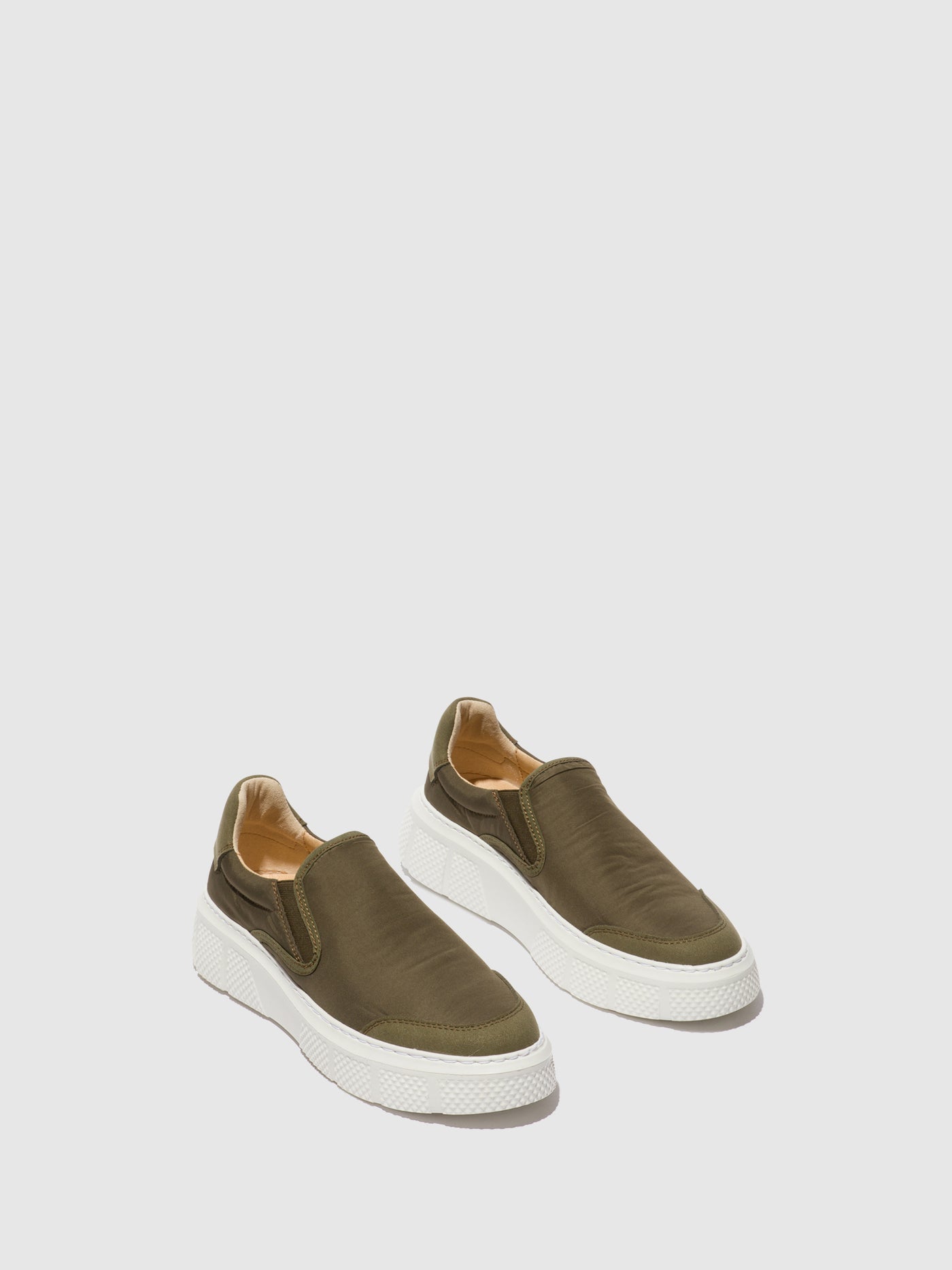 Fly London Slip-on KHAKI Women's Sneakers Khaki | 931027EUD