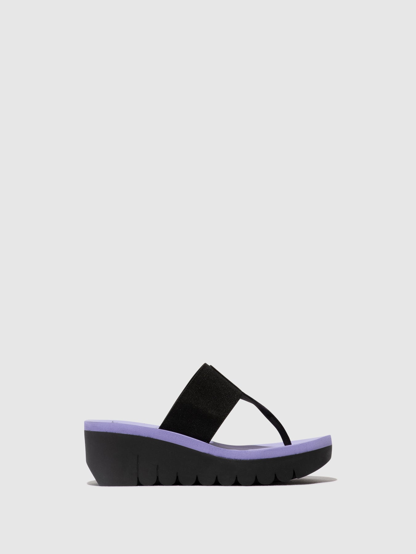 Fly London Slip-on Women\'s Mules Black (Viola) | 704581JYS