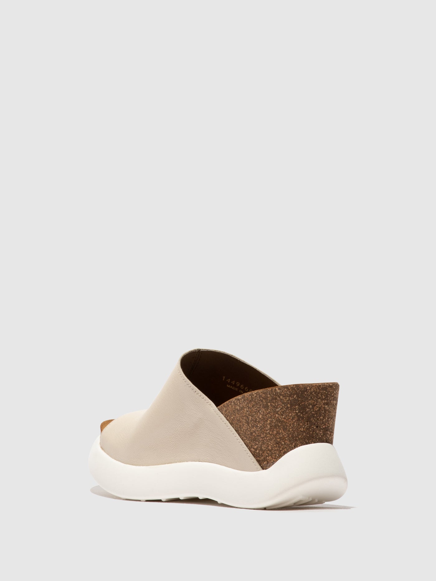 Fly London Slip-on Women's Mules Offwhite | 749320HKJ